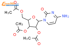 3 4 Diacetyloxy 5 4 Amino 2 Oxopyrimidin 1 Yl Oxolan 2 Yl Methyl