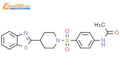 N Benzothiazol Yl Piperidinyl Sulfonyl Phenyl Ac