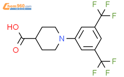 1 3 5 Bis Trifluoromethyl Phenyl Piperidine 4 Carboxylic Acid 607354