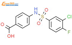 Chloro Fluorophenyl Sulfonylamino Benzoic Acid