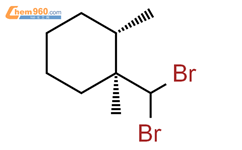 Cyclohexane, 1-(dibromomethyl)-1,2-dimethyl-, trans- (9CI)结构式图片|61279-04-7结构式图片