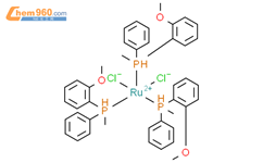 Ruthenium, dichlorotris[(2-methoxyphenyl)methylphenylphosphine]- (9CI)结构式图片|61836-60-0结构式图片