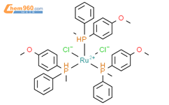 Ruthenium, dichlorotris[(4-methoxyphenyl)methylphenylphosphine]- (9CI)结构式图片|61836-63-3结构式图片