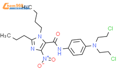 N 4 Bis 2 Chloroethyl Amino Phenyl 3 Butyl 5 Nitro 2 Propylimidazole