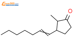 (9ci)-3-(1-庚烯基)-2-甲基-环戊酮结构式图片|639515-38-1结构式图片