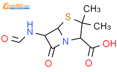 2S 5R 6R 6 Formamido 3 3 Dimethyl 7 Oxo 4 Thia 1 Azabicyclo 3 2 0