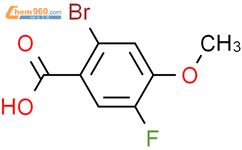 2 Bromo 5 fluoro 4 methoxybenzoic acid 64695 99 4 深圳爱拓化学有限公司 960化工网