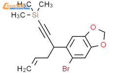 3 6 Bromo 1 3 Benzodioxol 5 Yl Hex 5 En 1 Ynyl Trimethylsilane 648433