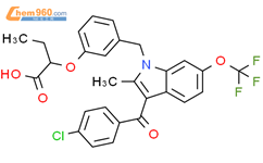 R Chlorobenzoyl Methyl Trifluoromethoxy H Indol