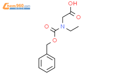 2-([(Benzyloxy)carbonyl](ethyl)amino)acetic acid结构式图片|70732-64-8结构式图片