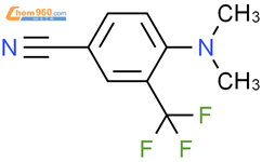 4-(dimethylamino)-3-(trifluoromethyl)benzonitrile结构式图片|71145-96-5结构式图片
