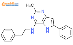 2 Methyl 6 Phenyl N 2 Phenylethyl 5H Pyrrolo 3 2 D Pyrimidin 4 Amine