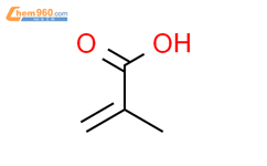 甲基丙烯酸结构式图片|79-41-4结构式图片