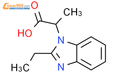 2 2 Ethyl 1H benzimidazol 1 yl propanoic acid 797809 16 6 深圳爱拓化学有限公司