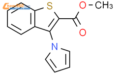 Methyl 3 1H Pyrrol 1 Yl 1 Benzothiophene 2 Carboxylate Methyl 3 1H