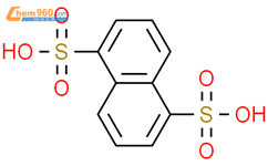 1,5-萘二磺酸结构式图片|81-04-9结构式图片