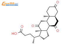去氢胆酸结构式图片|81-23-2结构式图片