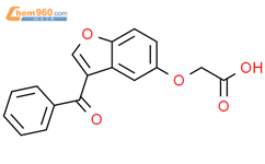 2 3 benzoyl 1 benzofuran 5 yl oxy acetic acid 82039 81 4 深圳爱拓化学有限公司