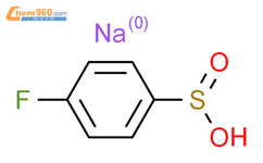 对氟苯亚磺酸钠结构式图片|824-80-6结构式图片
