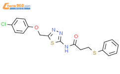 827619-52-3分子式:c18h16n3o2s2cl分子量:405.