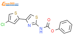 Phenyl N 4 4 Chlorothiophen 2 Yl 1 3 Thiazol 2 Yl Carbamate 832088