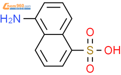 1-萘胺-5-磺酸结构式图片|84-89-9结构式图片
