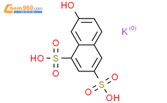 2-萘酚-6,8-二磺酸二钾结构式图片|842-18-2结构式图片
