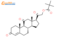21-hydroxypregn-4-ene-3,11,20-trione 21-pivalate結構式圖片|84963-41-7結構式圖片