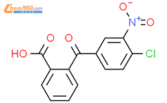 2-(4-氯-3-硝基苯甲酰)苯甲酸结构式图片|85-54-1结构式图片