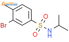 3 bromo 4 methyl N propan 2 ylbenzenesulfonamide 850429 66 2 深圳爱拓化学有限公司