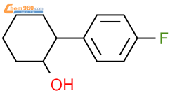 2-(4-氟苯基)环己醇结构式图片|851337-37-6结构式图片
