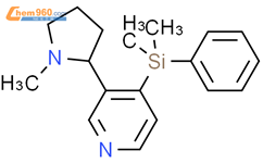 Dimethyl 3 2S 1 Methylpyrrolidin 2 Yl Pyridin 4 Yl Phenylsilane