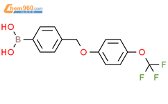 4 4 Trifluoromethoxy Phenoxy Methyl Phenyl Boronic Acid 870778 97 5