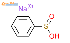 苯亚磺酸钠结构式图片|873-55-2结构式图片