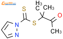 2 methyl 3 oxobutan 2 yl pyrazole 1 carbodithioate 875669 68 4 深圳爱拓化学