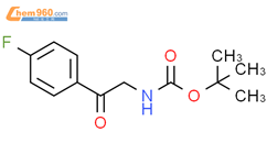 2 4 FLUORO PHENYL 2 OXO ETHYL CARBAMIC ACID TERT BUTYL ESTER 877319