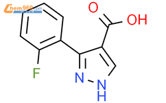 Fluorophenyl H Pyrazole Carboxylic Acid