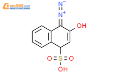 1,2-重氮氧基萘-4-磺酸结构式图片|887-76-3结构式图片