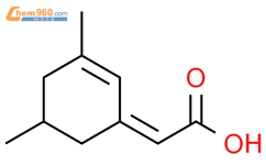 Acetic acid, (3,5-dimethyl-2-cyclohexen-1-ylidene)-, (Z)-結構式圖片|88973-57-3結構式圖片