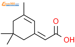Acetic acid, (3,5,5-trimethyl-2-cyclohexen-1-ylidene)-, (Z)-結構式圖片|88973-58-4結構式圖片