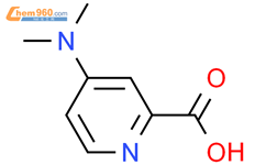 4-(二甲基氨基)吡啶-2-羧酸结构式图片|890092-04-3结构式图片