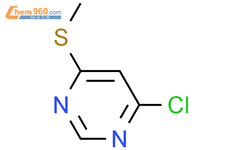 4-氯-6-甲硫基嘧啶结构式图片|89283-48-7结构式图片