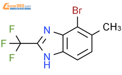 4 bromo 5 methyl 2 trifluoromethyl 1H benzimidazole 89427 04 3 深圳爱拓化学