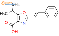 Phenylethenyl Propan Yl Oxazole Carboxylic Acid