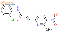 N 2 Chlorophenyl 3 6 Methyl 5 Nitropyridin 2 Yl Prop 2 Enamide 89862