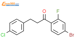 1 4 Bromo 2 Fluorophenyl 3 4 Chlorophenyl Propan 1 One 898788 31 3