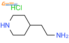 4-(2-氨乙基)哌啶双盐酸盐结构式图片|90000-31-0结构式图片