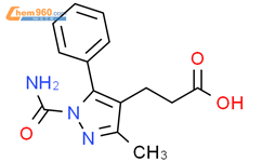 3 1 Carbamoyl 3 Methyl 5 Phenylpyrazol 4 Yl Propanoic Acid 90208 56 3