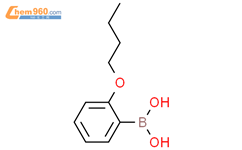 2-丁氧基苯硼酸结构式图片|91129-69-0结构式图片