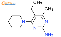 5 ethyl 4 methyl 6 piperidin 1 ylpyrimidin 2 amine 915920 63 7 深圳爱拓化学有限